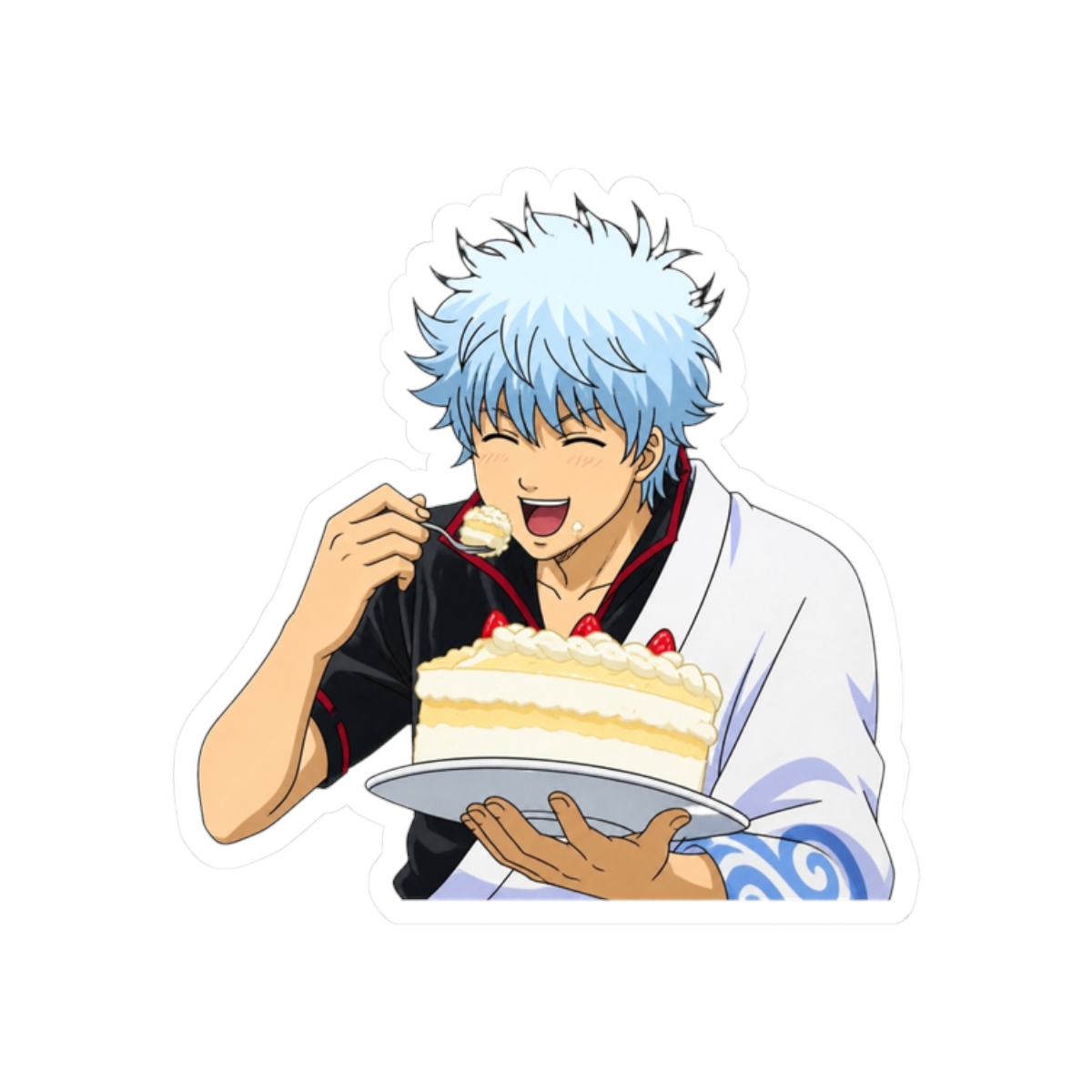 gintoki eating cake | Gintama - alternate angle 3, merchandise