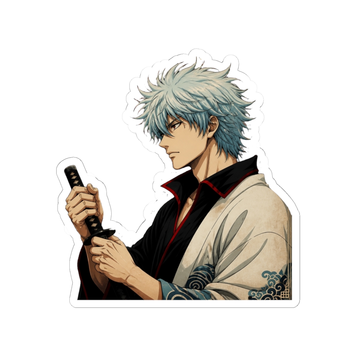 Sakata Gintoki Traditional Japanese Design | Gintama