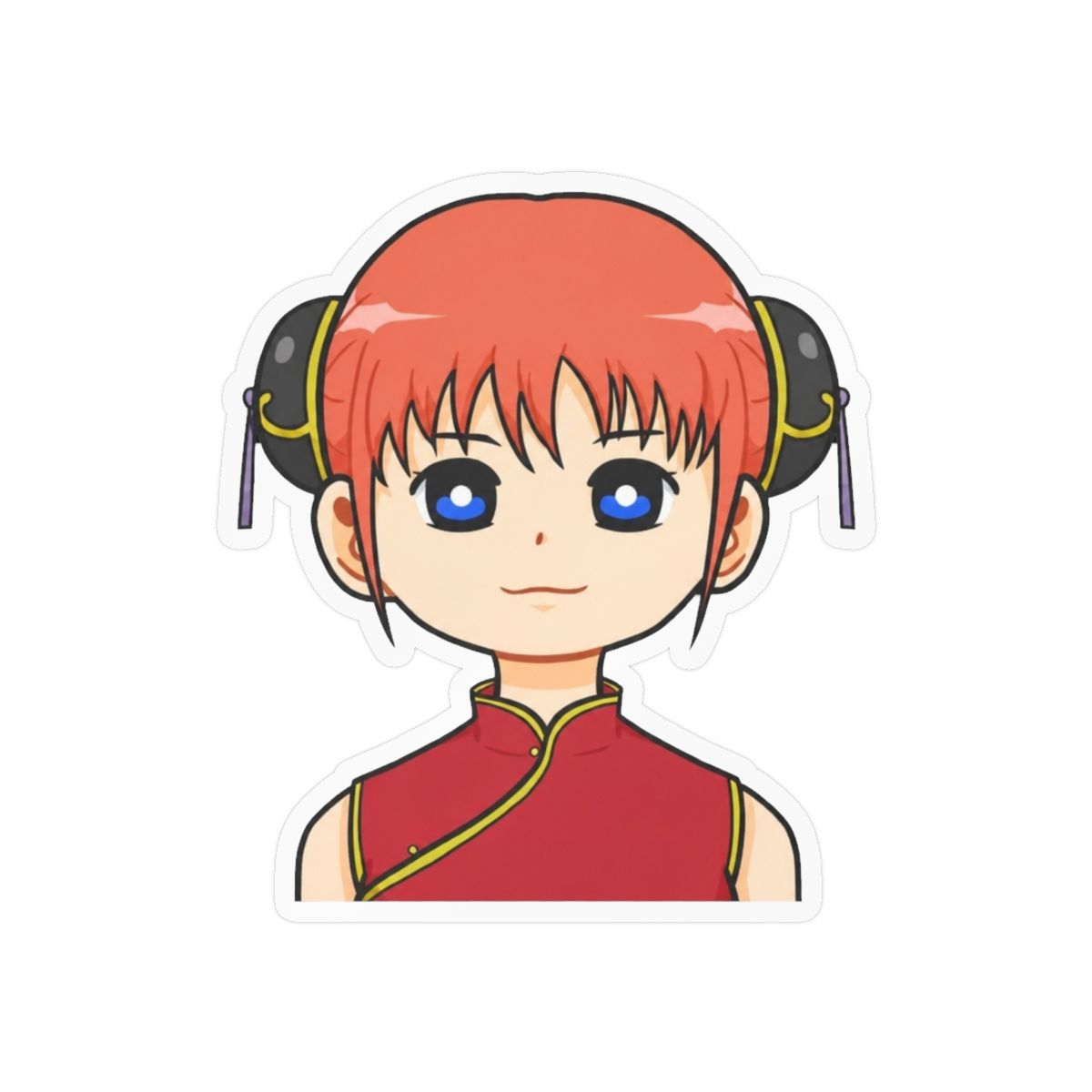 Chibi Kagura Sticker | Cute Anime Vinyl Decal | Gintama