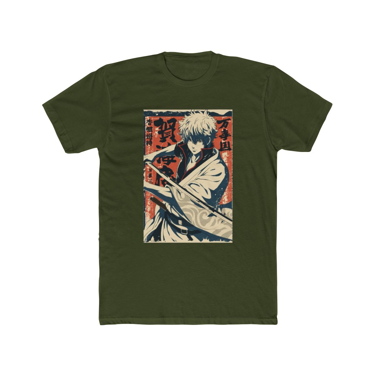 Gintoki Blade Ready T Shirt | Gintama - alternate angle 5, merchandise