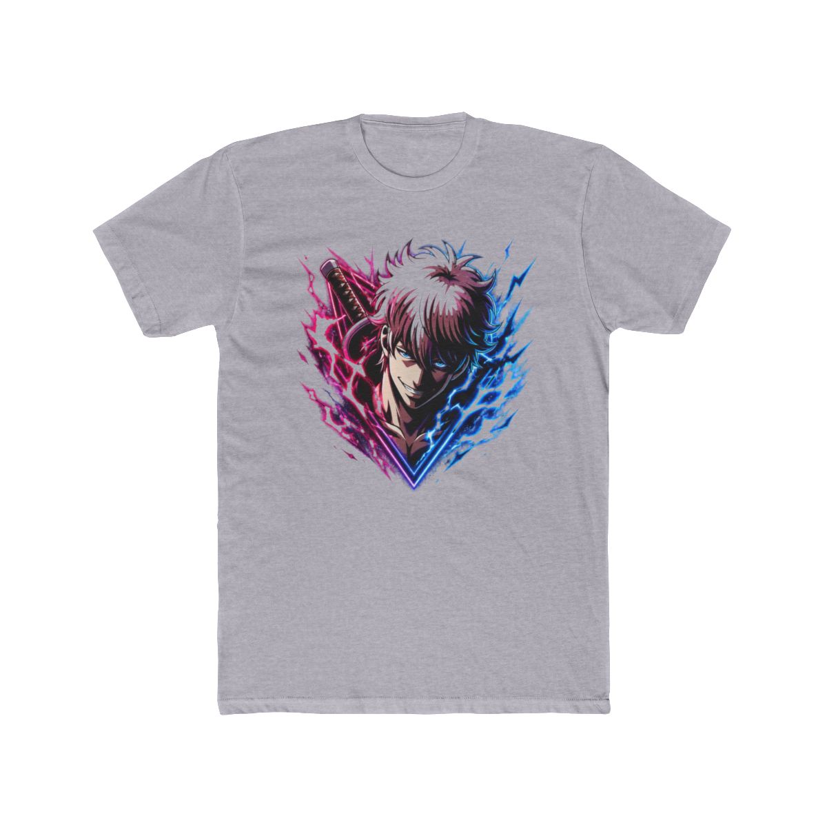 Gintoki Sakata Confident Grin Fan Art T Shirt | Gintama