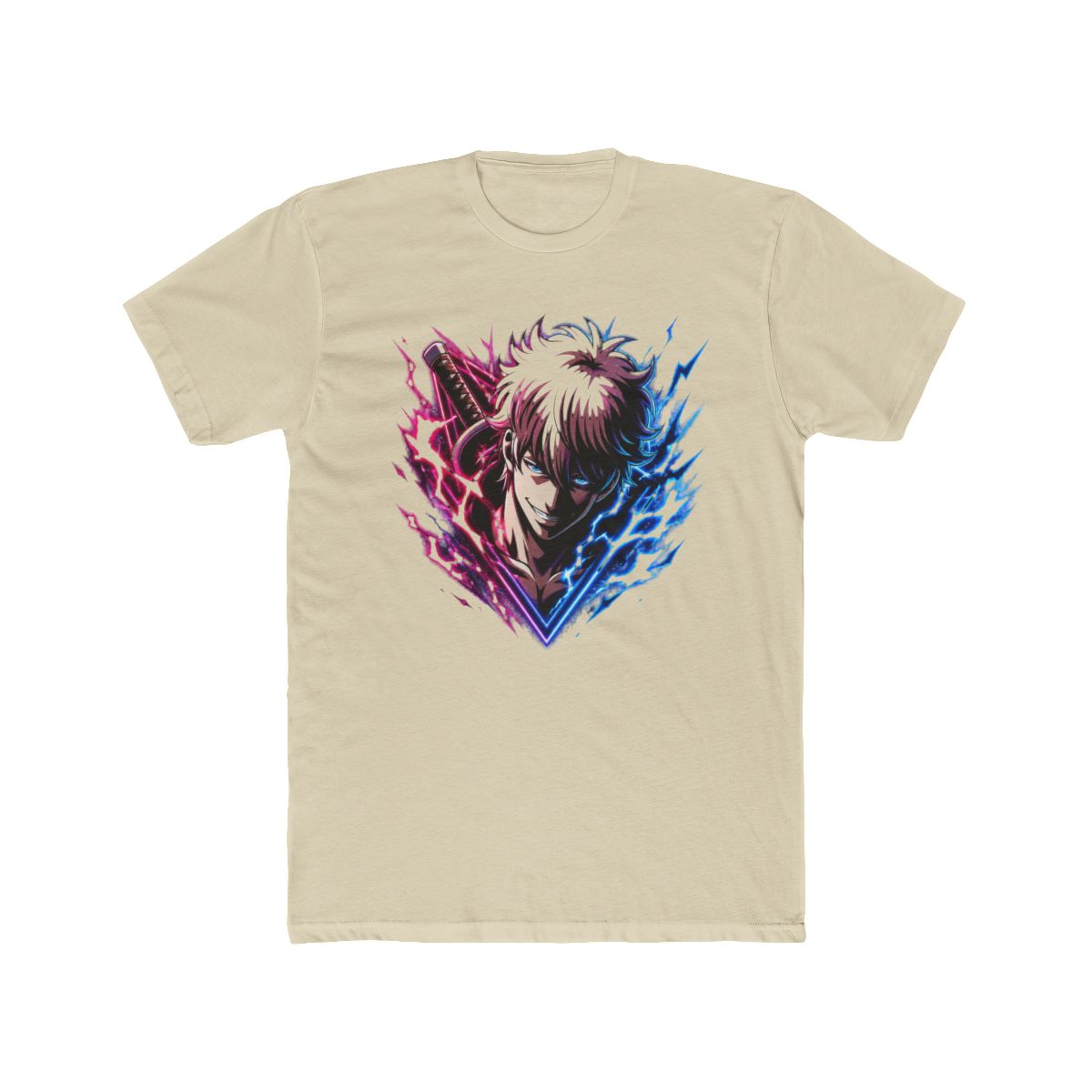Gintoki Sakata Confident Grin Fan Art T Shirt | Gintama - alternate angle 4, merchandise