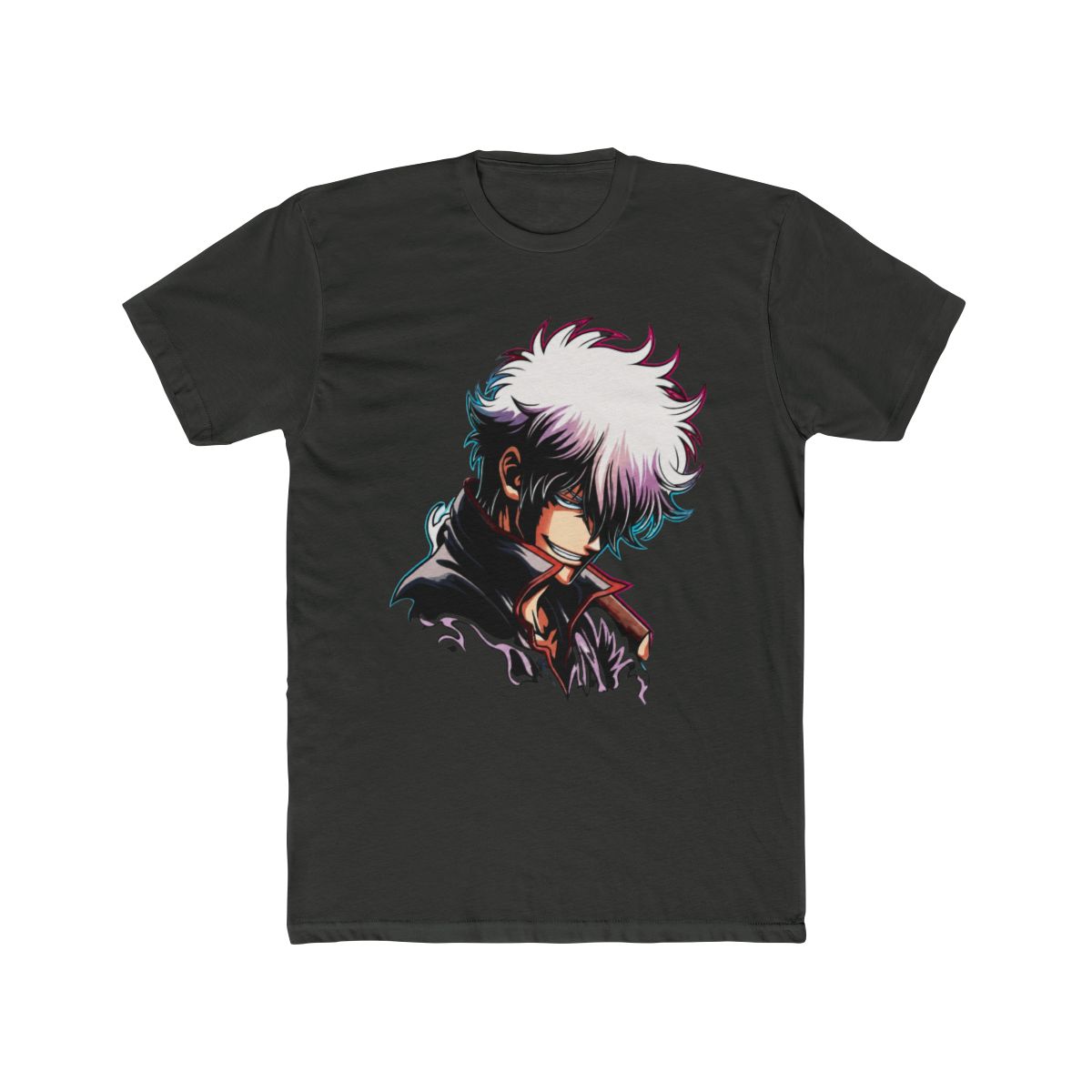 Gintoki Sakata Confident Fan Art T Shirt | Gintama - alternate angle 5, merchandise