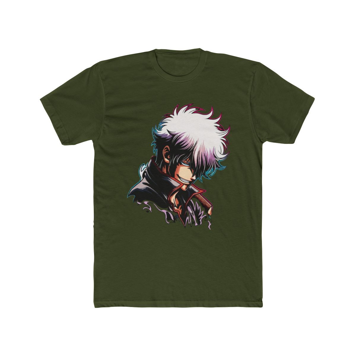 Gintoki Sakata Confident Fan Art T Shirt | Gintama - alternate angle 4, merchandise