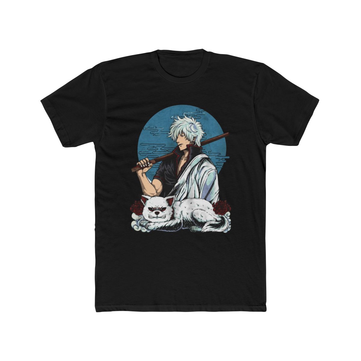 Gintoki Sakata Shirt, Gintama Shirt, Anime Shirt, Vintage T Shirt - Artsholic - Fan Art Merch - alternate angle 3, merchandise