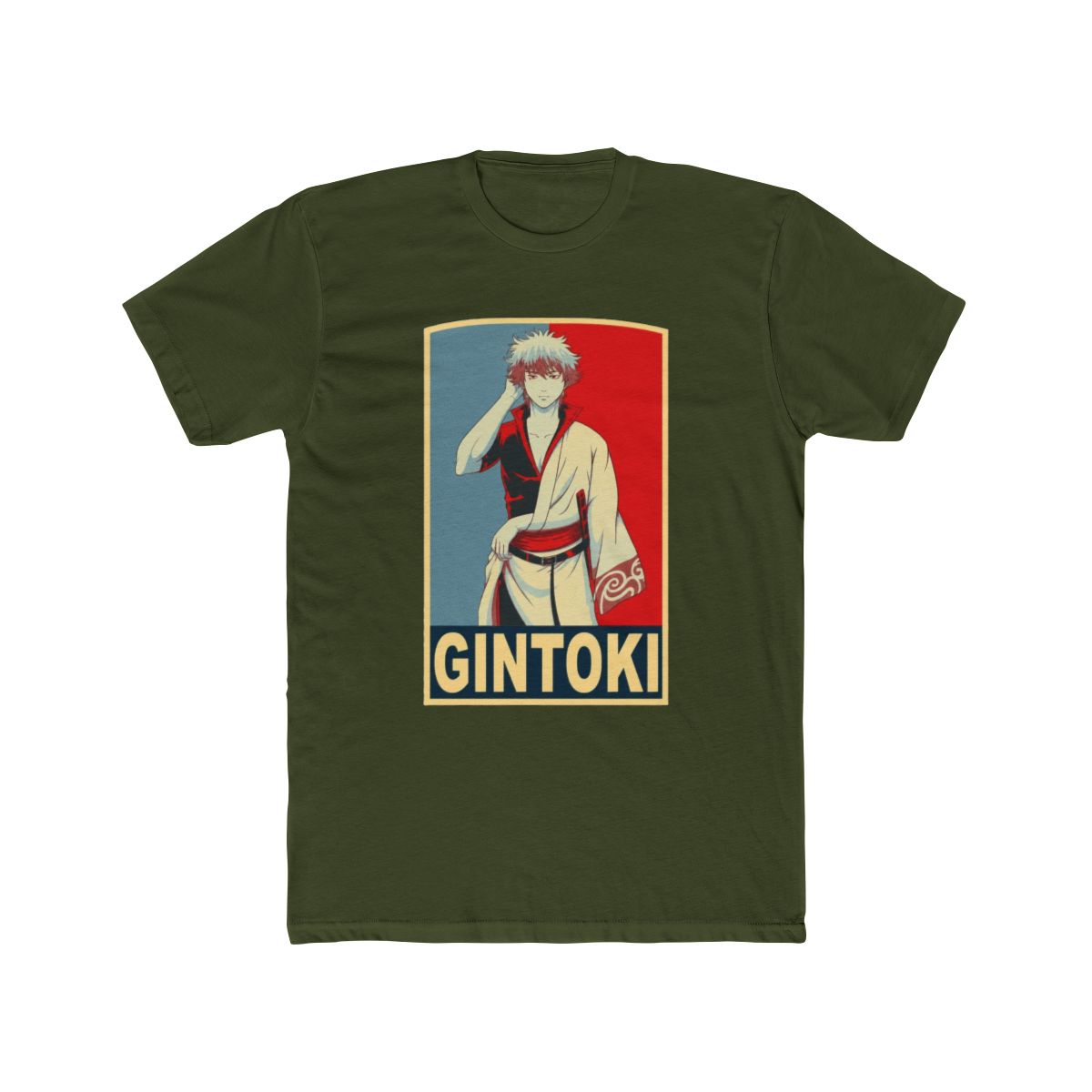 Gintama T Shirt - Gintoki Sakata Classic T Shirt | Gintama Shop - Official Gintama Merchandise Store - alternate angle 4, merchandise