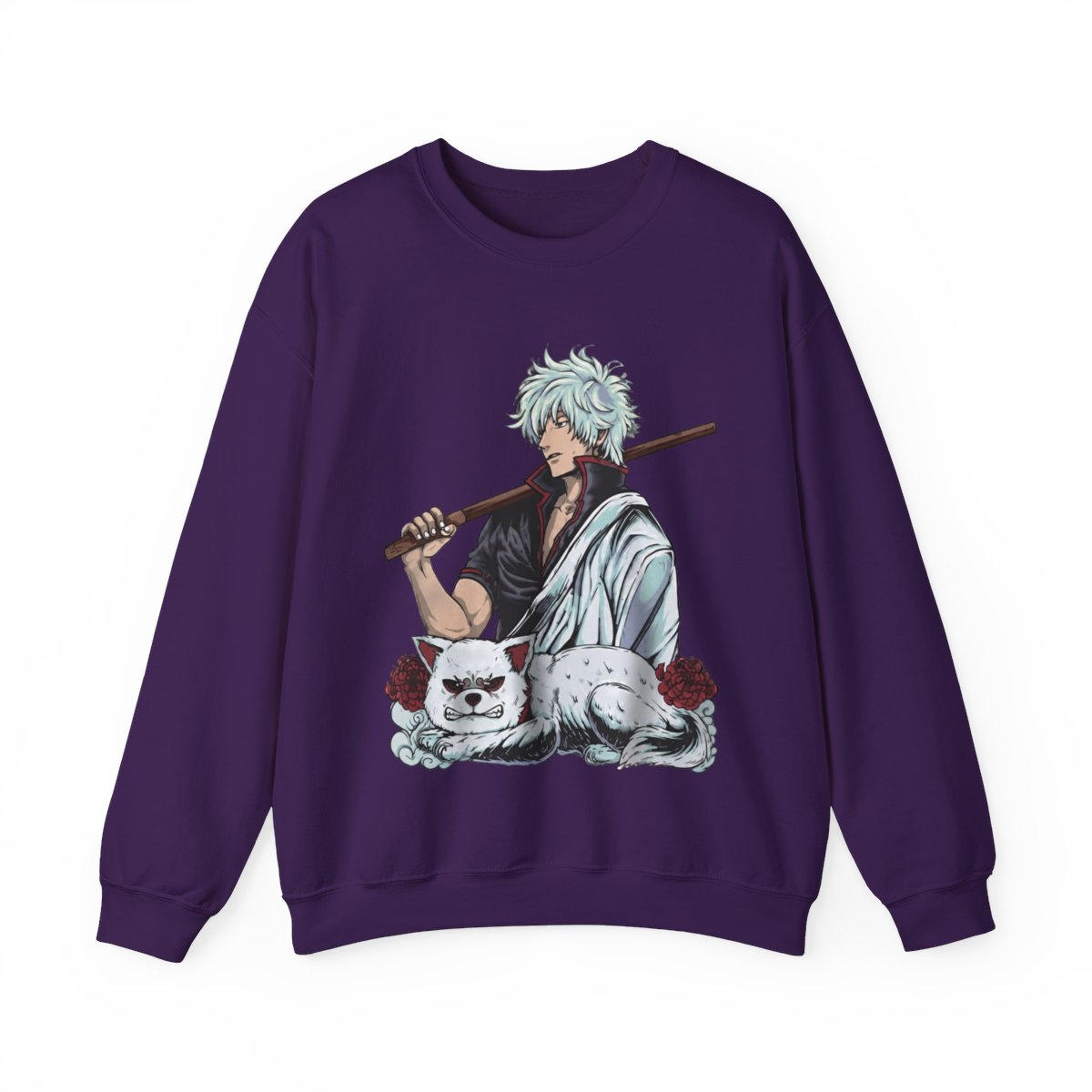 Gintoki Sakata Hoodies, Gintama Hoodies, Anime Hoodies, Vintage Sweater - Artsholic - Fan Art Merch - Official Sweatshirts merchandise