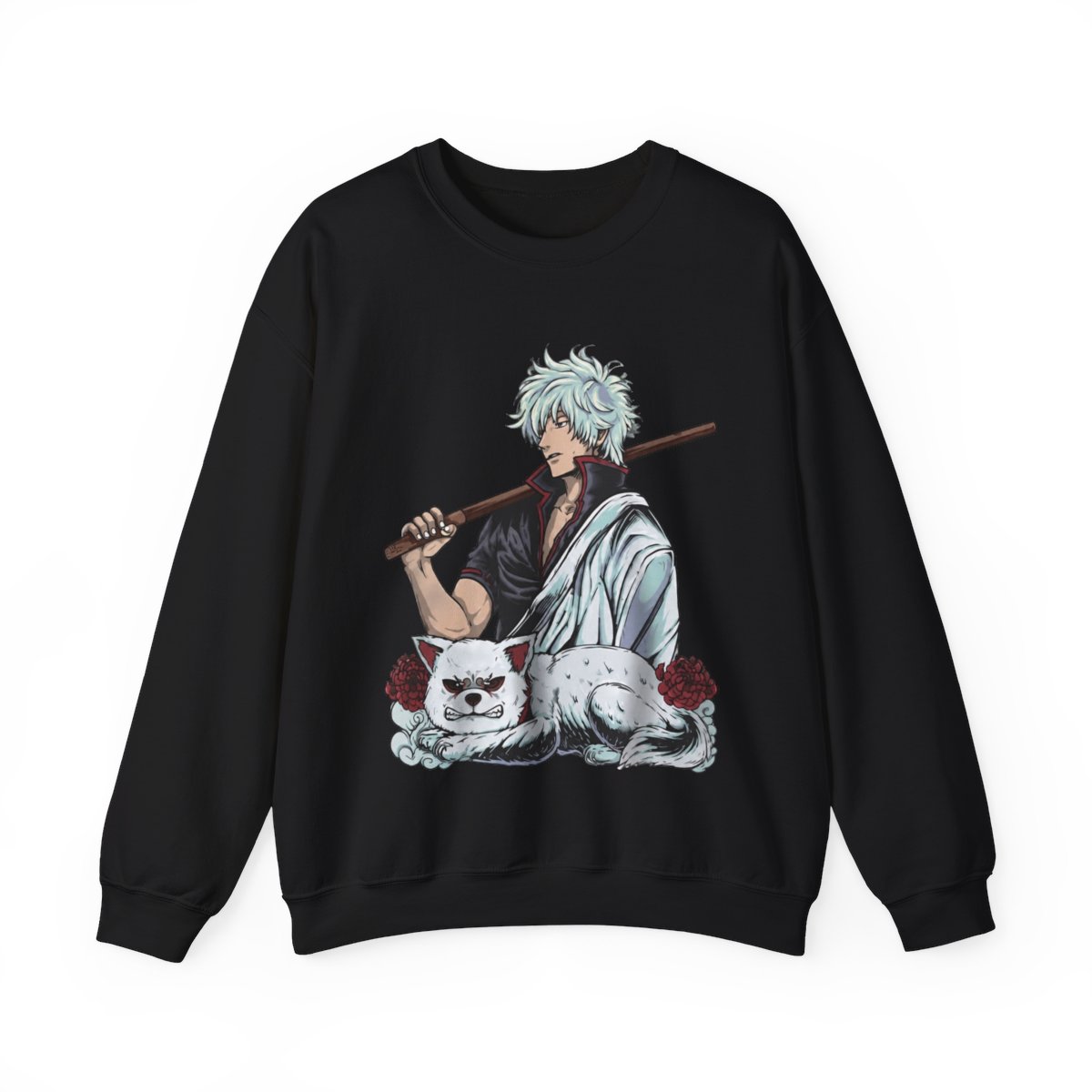 Gintoki Sakata Hoodies, Gintama Hoodies, Anime Hoodies, Vintage Sweater - Artsholic - Fan Art Merch