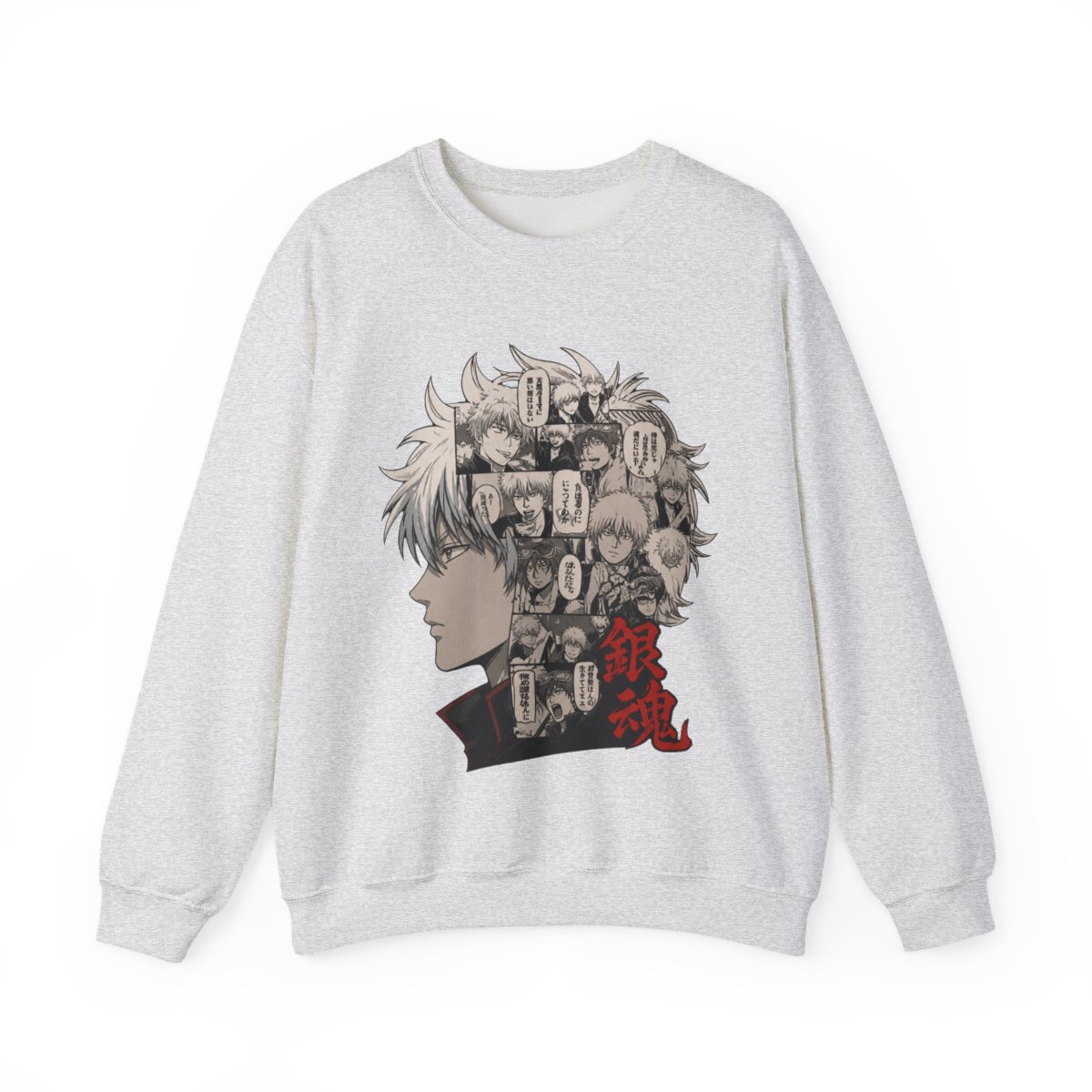 gintama Crewneck - alternate angle 2, merchandise